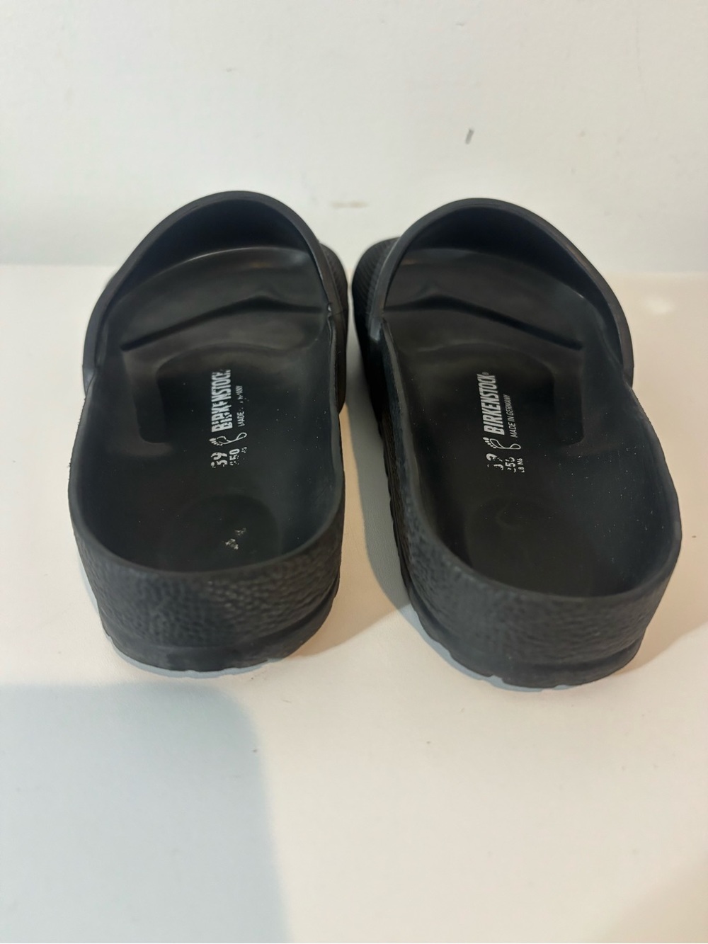 Birkenstock Barbados Essentials Black Unisex Slide Sandals Casual Summer - Picture 6 of 8